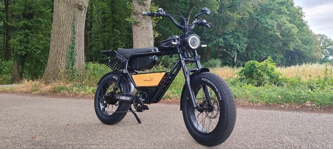 Fatbike Diablo  Q6, Zo goed als nieuw, 51 tot 55 cm, 50 km per accu of meer, Ophalen