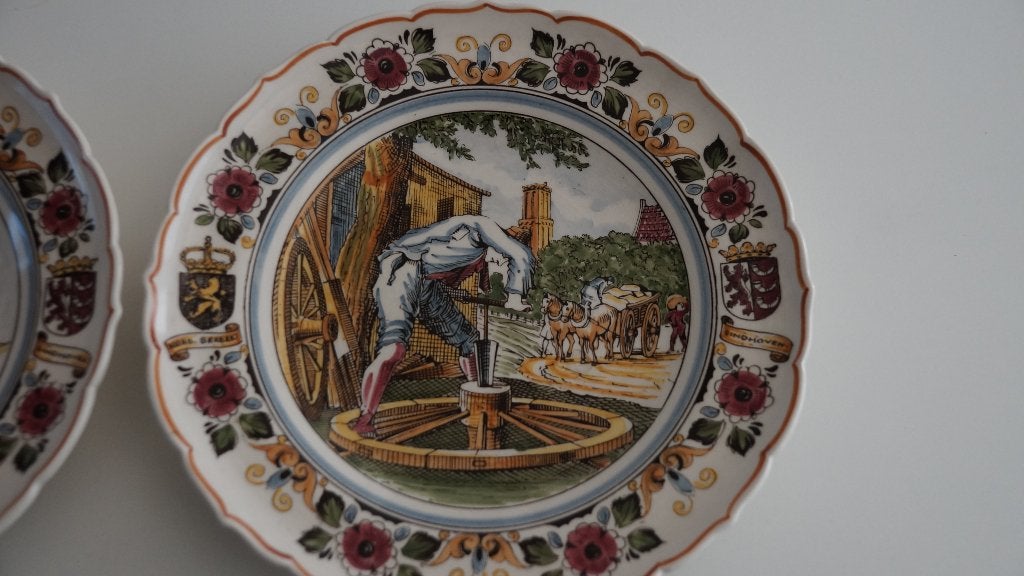 2 DAF/Schoonhoven wandbord in zeer mooie staat, Ophalen of Verzenden