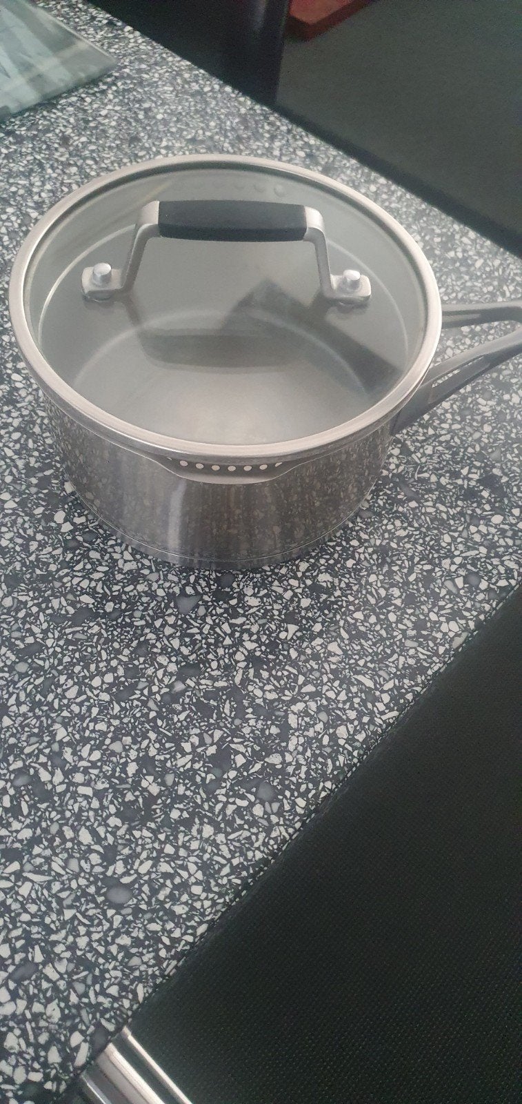 steelpan met deksel 7.50euro Hema, Ophalen, Gebruikt, Pannenset, Overige merken