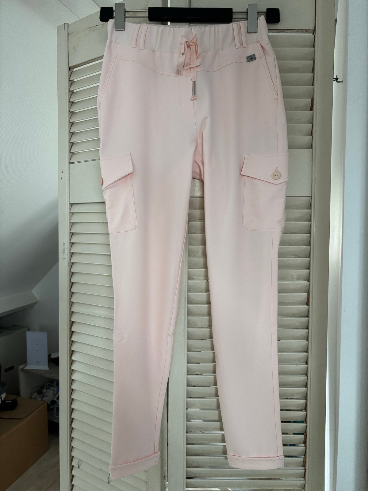 TQ Amsterdam Karin Lero Cargo Broek - Nieuw met kaartje, Kleding | Dames, Nieuw, Ophalen of Verzenden, Roze, Maat 36 (S)