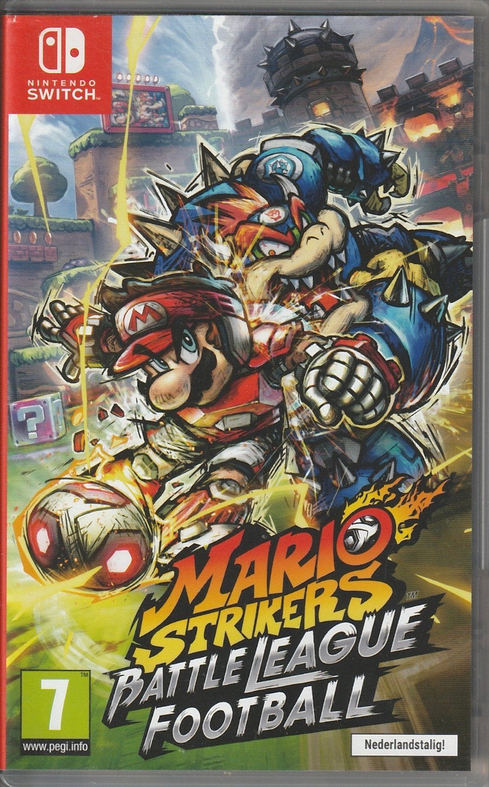 Mario Strikers: Battle League Football Nintendo Switch Game, Spelcomputers en Games, Verzenden, Zo goed als nieuw, 3 spelers of meer