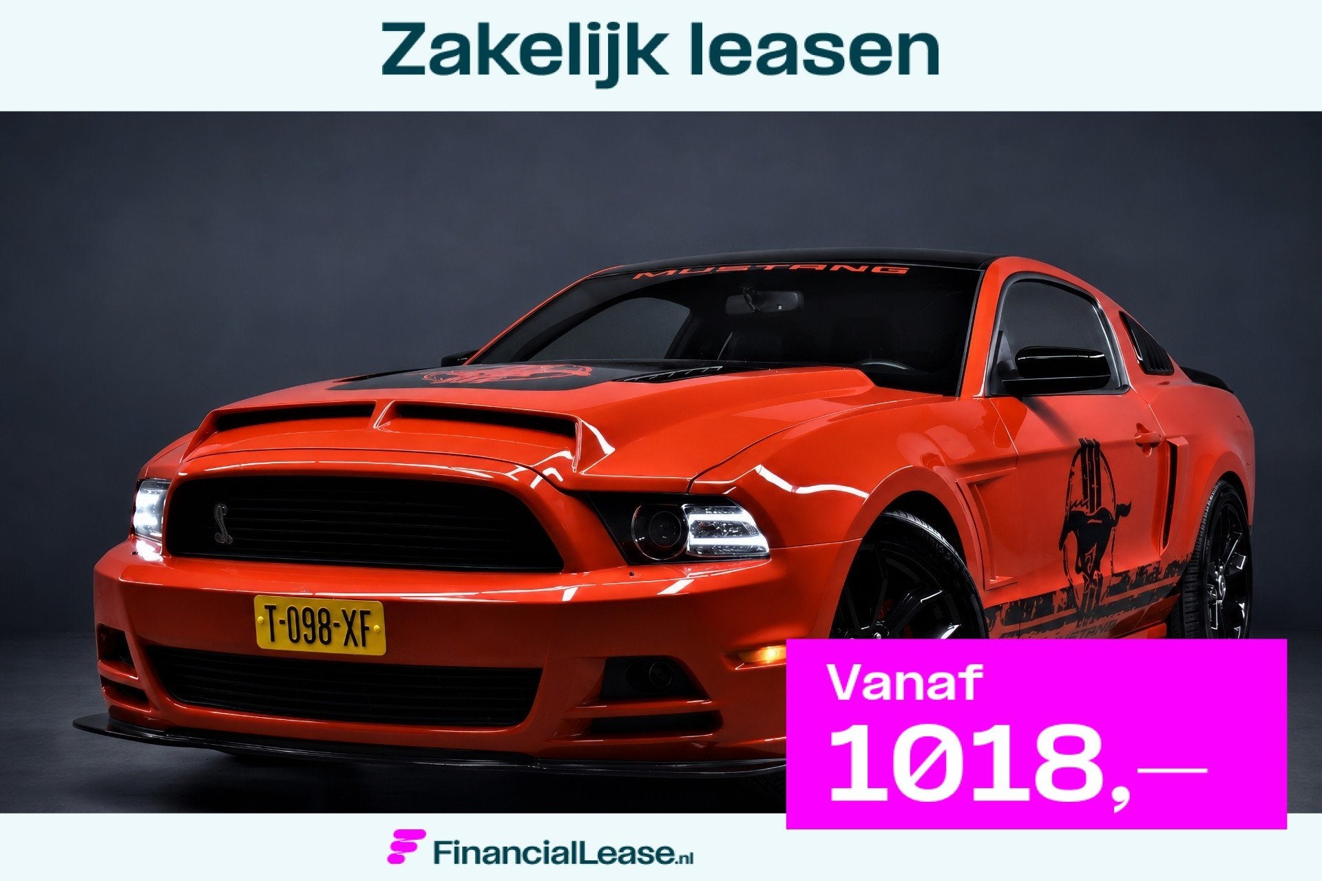 Ford Mustang 3.7 V6 309pk Automaat Xenon/Led/Leer/Airco/Blue, Automaat, Achterwielaandrijving, Gebruikt, 3726 cc