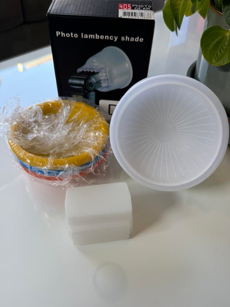 Diffuser set voor (nikon) flitser, Audio, Tv en Foto, Fotografie | Flitsers, Ophalen, Zo goed als nieuw, Nikon