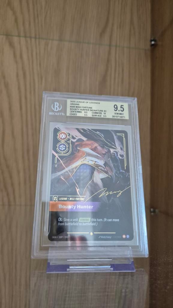Riftbound - Miss Fortune, Bounty Hunter BGS 9.5, Ophalen of Verzenden, Nieuw