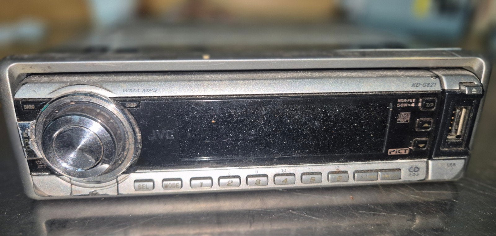jvc kd-g821, Ophalen