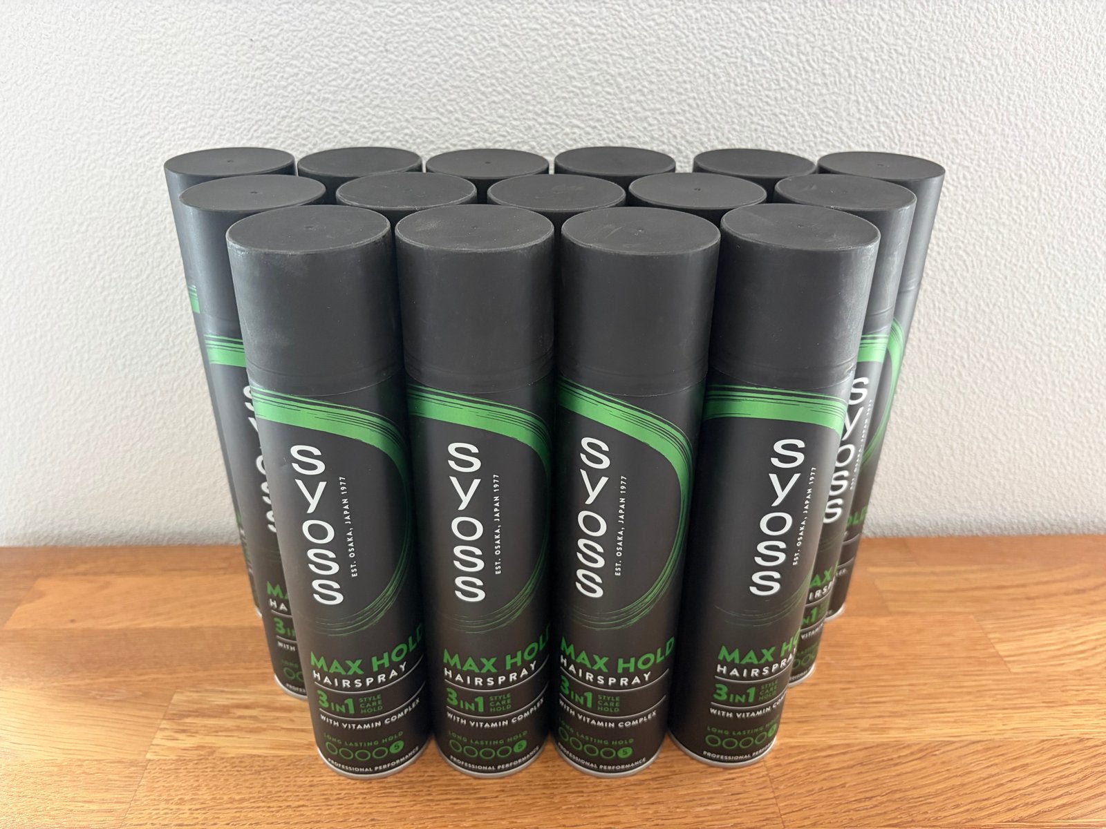 Syoss Max Hold Haarspray, Ophalen of Verzenden, Nieuw, Gel, Wax, Haarlak of Mousse