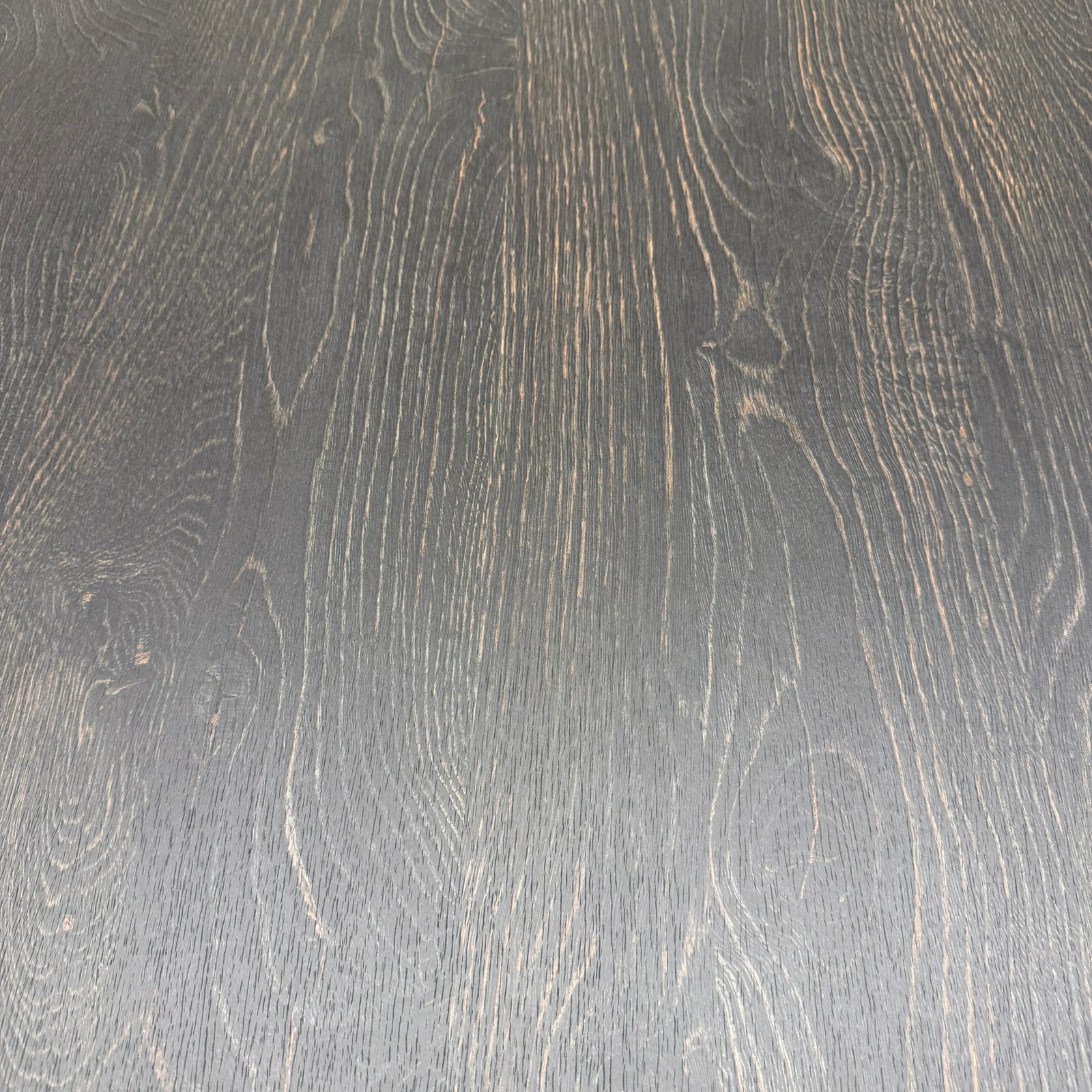 Ronde eettafel 120cm - Eiken HPL - Direct Leverbaar, Huis en Inrichting, Rond, Ophalen of Verzenden, Zo goed als nieuw, Vijf personen of meer