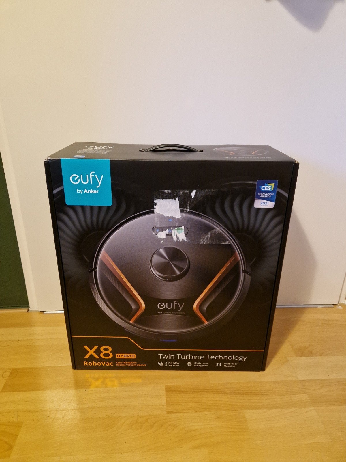 Eufy Robovac X8 Hybrid Robotstofzuiger met dweilfunctie, Overige merken, Ophalen of Verzenden, Zo goed als nieuw, Robotstofzuiger