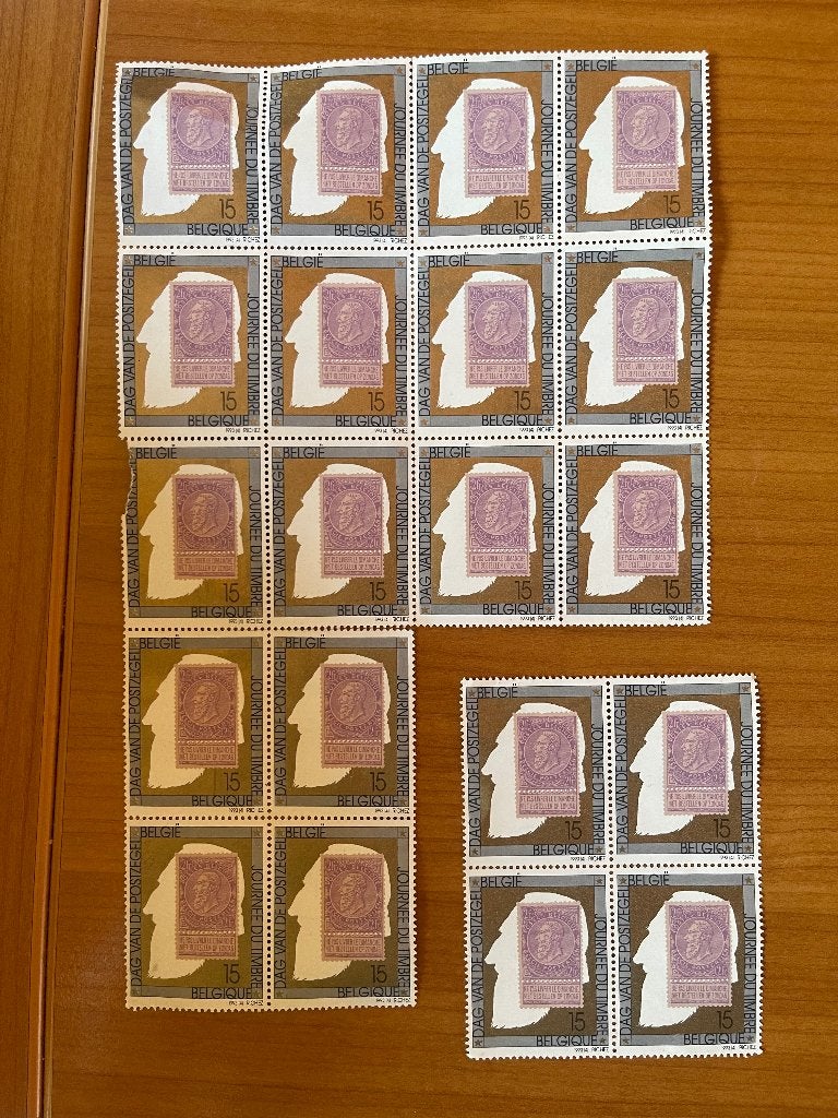 Postzegels België en Indonesië, Postzegels en Munten, Ophalen, Na 1940, Postfris