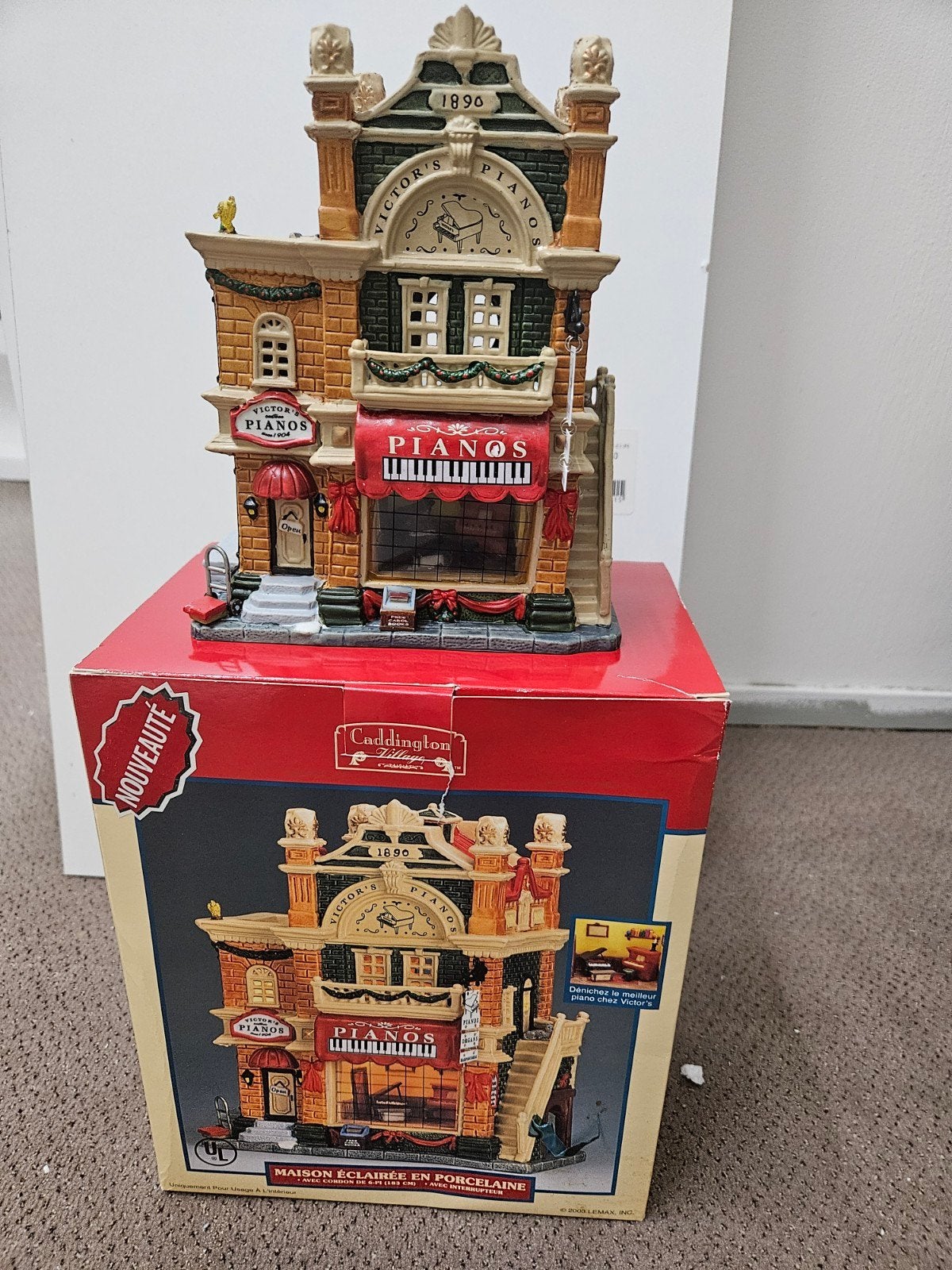 lemax victor's pianos, Ophalen of Verzenden, Zo goed als nieuw