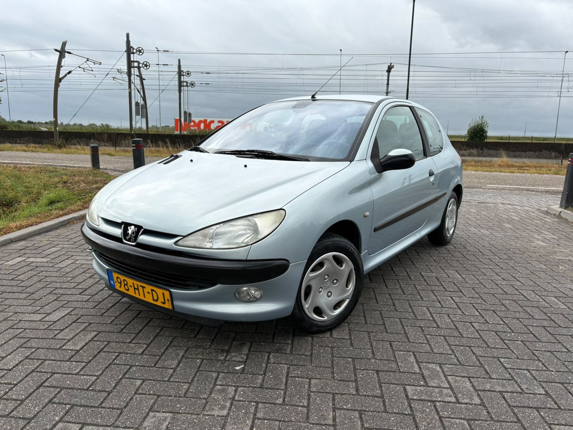 Peugeot 206 1.4 Gentry D-RIEM RECENT VERVANGEN! (bj 2002), 4 cilinders, Metallic lak, Origineel Nederlands, Bedrijf