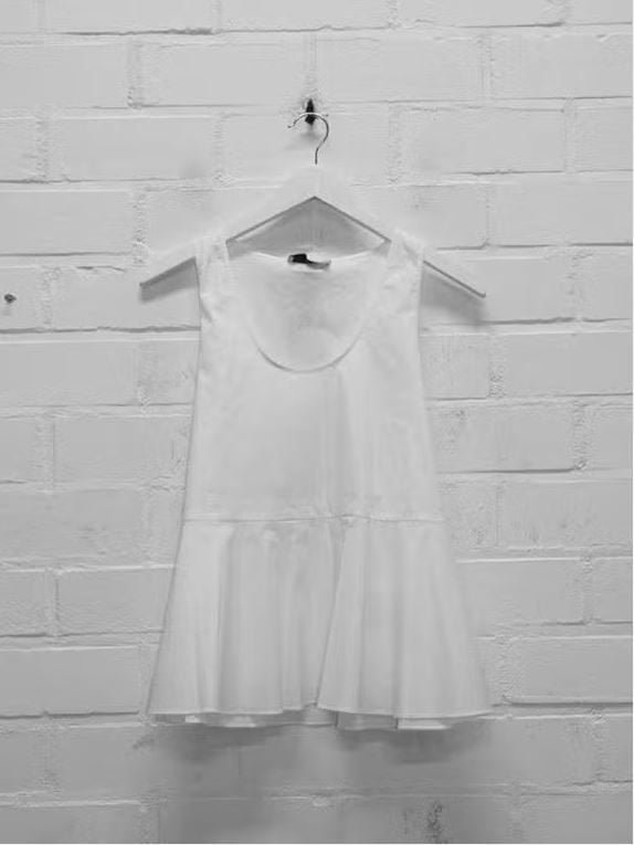 Twinset - Mooie katoenen top mt IT44/NL38 + T46/NL40 Nw €160, Maat 38/40 (M), Twinset, Wit, Nieuw