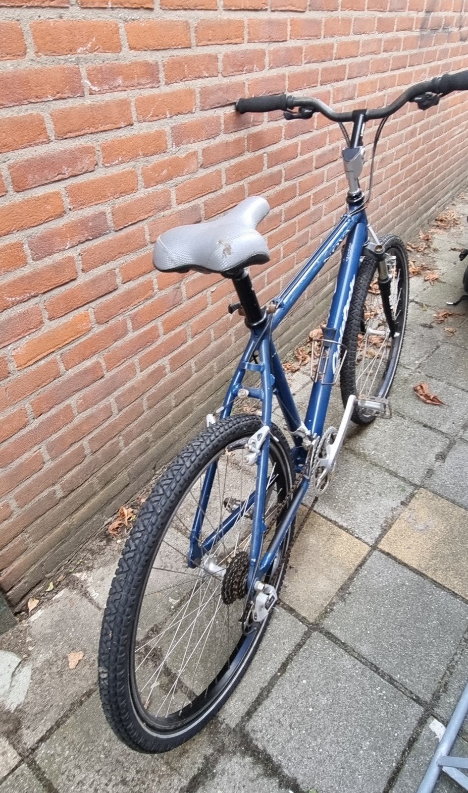 Crescent Nova Mountainbike - Blauw, Gebruikt, Gebruikt, Velgrem, 53 tot 57 cm, Ophalen