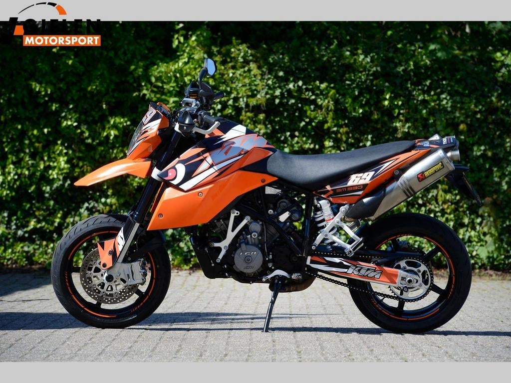KTM 990 Sm Perfect Supermoto Smr, 2 cilinders, KTM, Motorrijbewijs A, Bedrijf