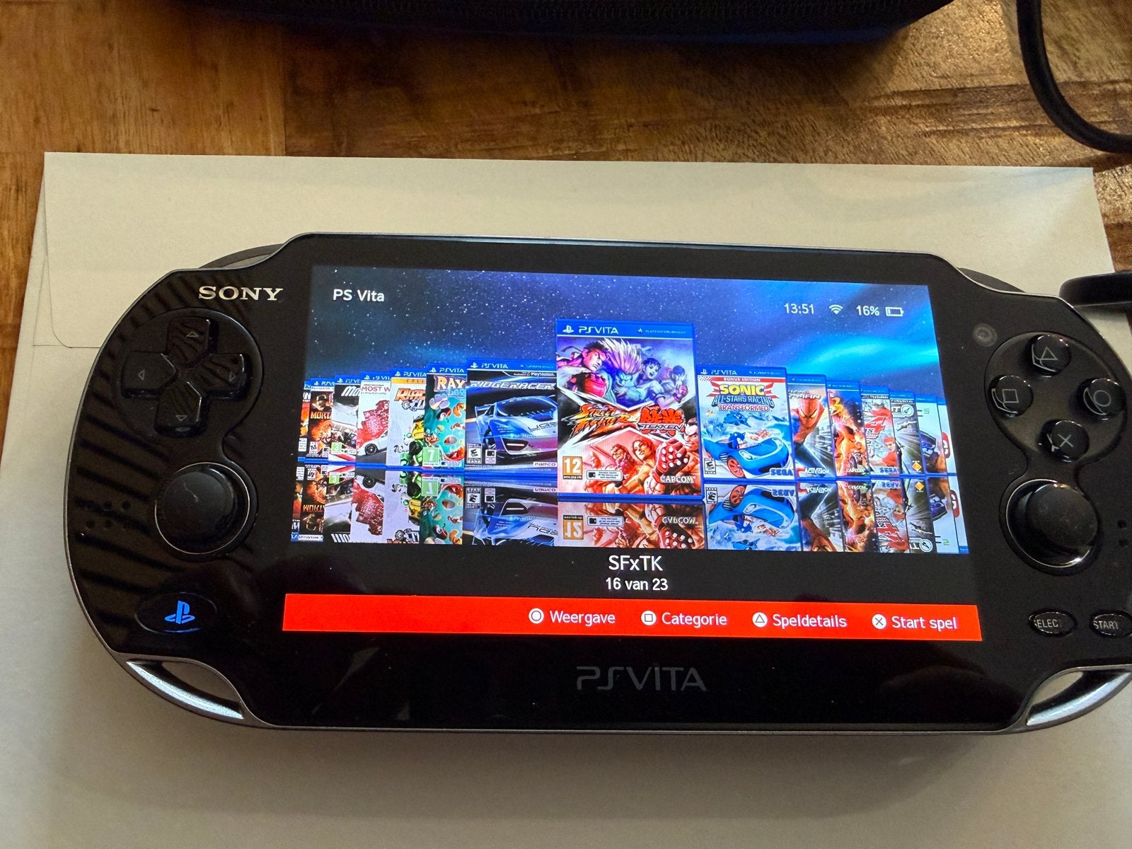 Playstation Vita  Oled Jailbreak Henkaku 3000+ spellen, Spelcomputers en Games, Ophalen of Verzenden, Zo goed als nieuw