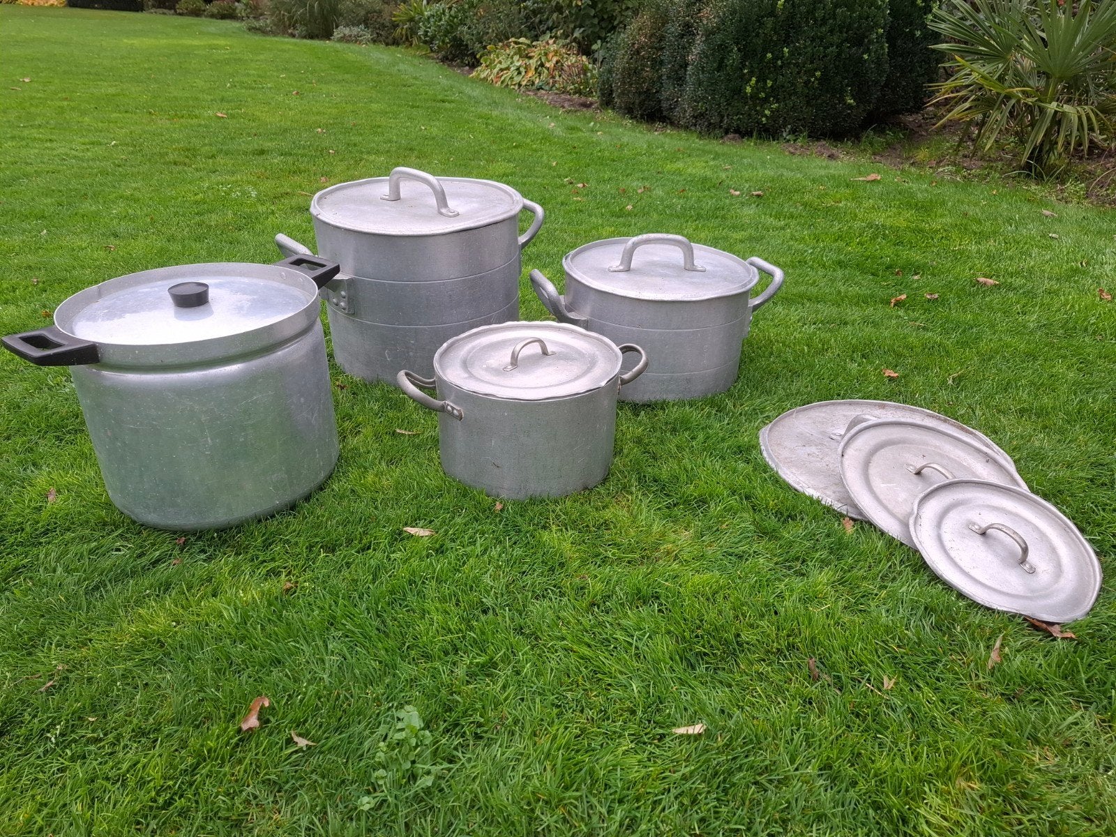 Vintage Aluminium BK Kookpannen Set - Diverse Maten, Huis en Inrichting, Gebruikt, BK, Aluminium, Ophalen of Verzenden