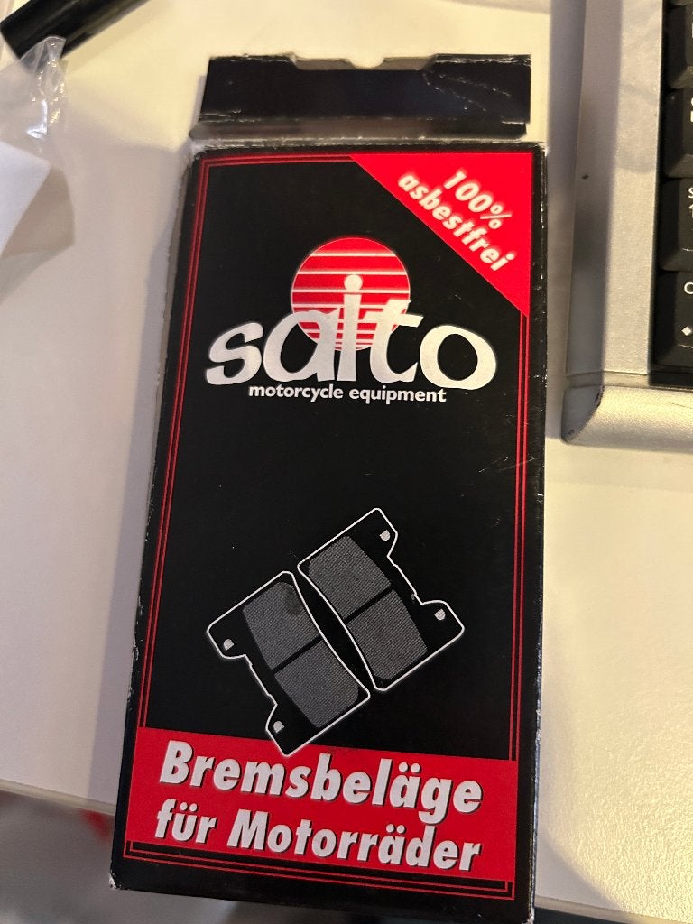 Saito Motorcycle Brake-Pads, Hobby en Vrije tijd, Modelbouw | Radiografisch | Vliegtuigen, Ophalen of Verzenden, Gebruikt