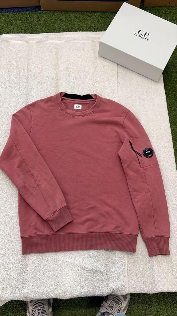 C.P. Company Sweater trui pull met Crewneck en Lens, CP Company, Maat 48/50 (M), ., Ophalen of Verzenden