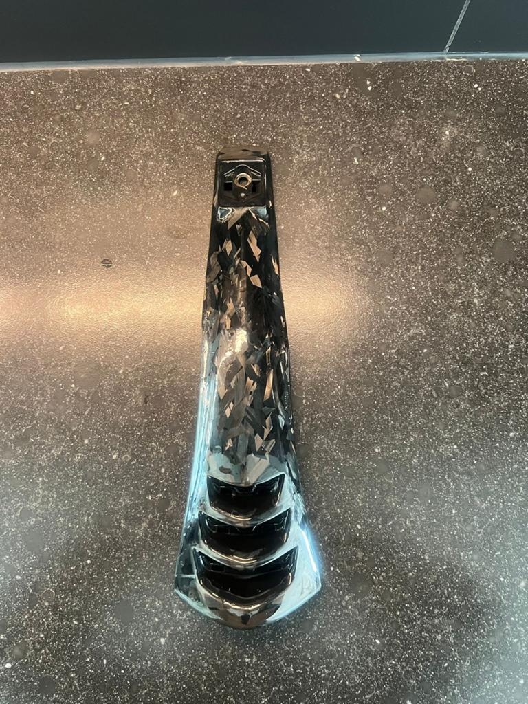 Forged Carbon claxonneus - Vespa, Ophalen of Verzenden