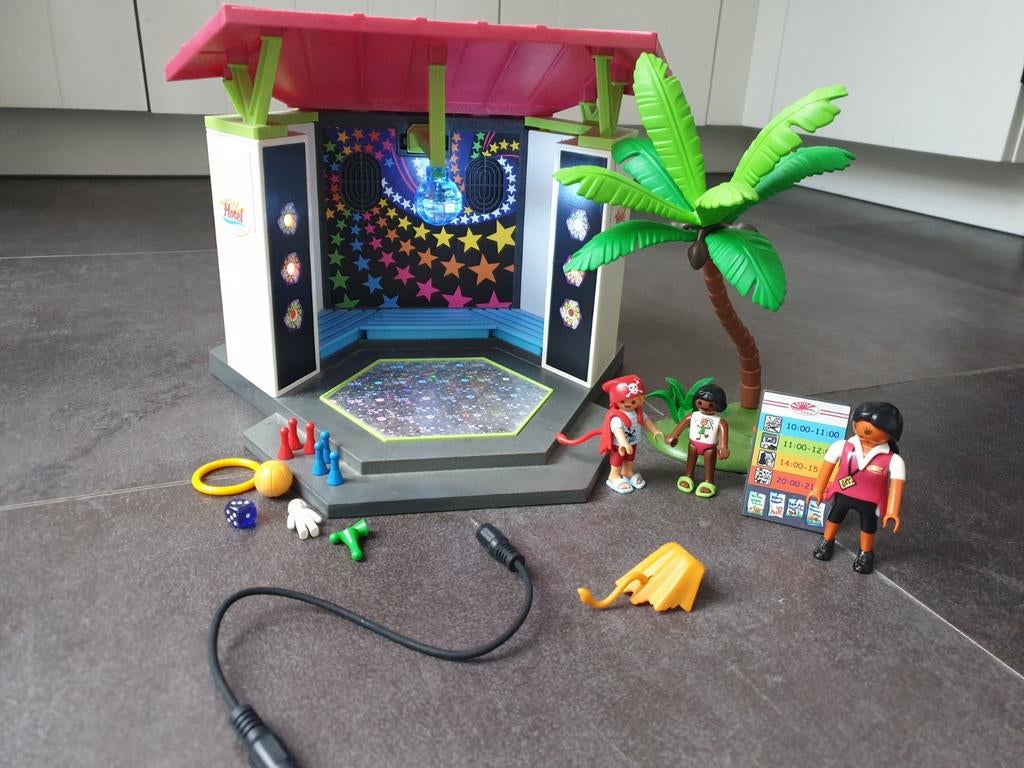 5266 Kinderclub met minidisco (met licht en muziek), Ophalen of Verzenden, Zo goed als nieuw, Complete set