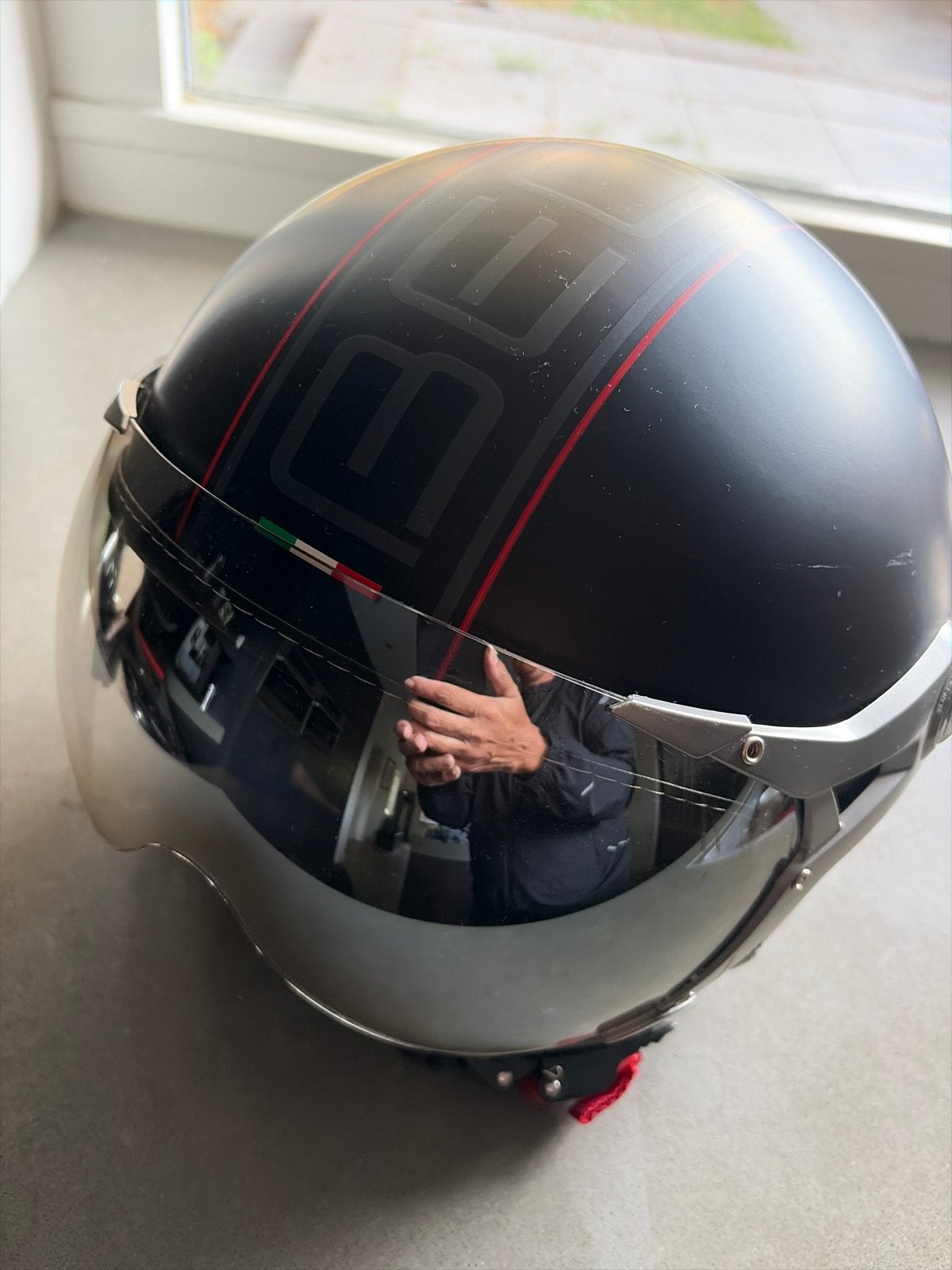 Beon Design scooterhelm mat zwart, maat XL, Ophalen of Verzenden, Zo goed als nieuw, Extra large of groter