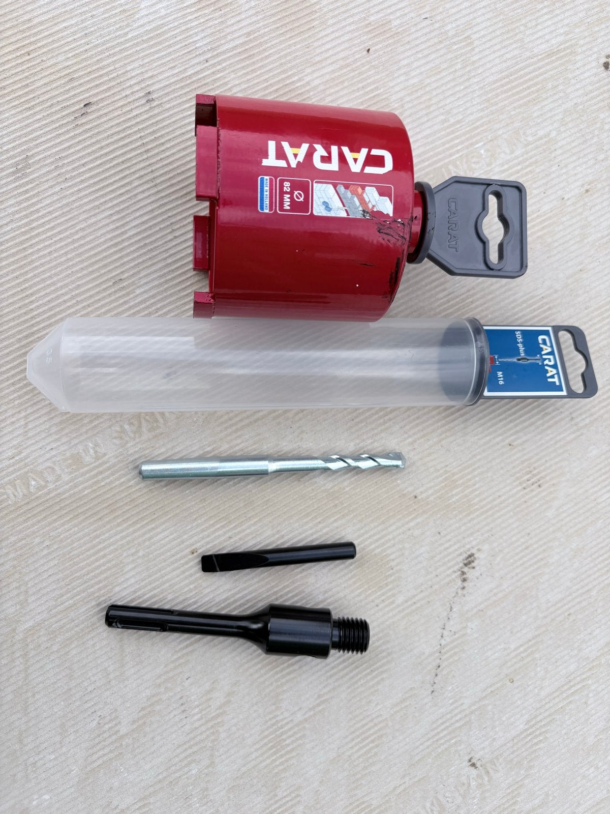 Carat HTS082604E Boorhamer met SDS-plus M16 adapter, Ophalen, Nieuw, Boor- en/of Breekhamer