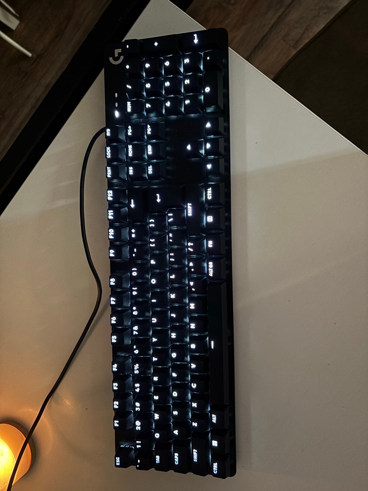 Logitech G502 HERO & Logitech G413 SE, Ophalen, Gaming toetsenbord, Zo goed als nieuw, Qwerty