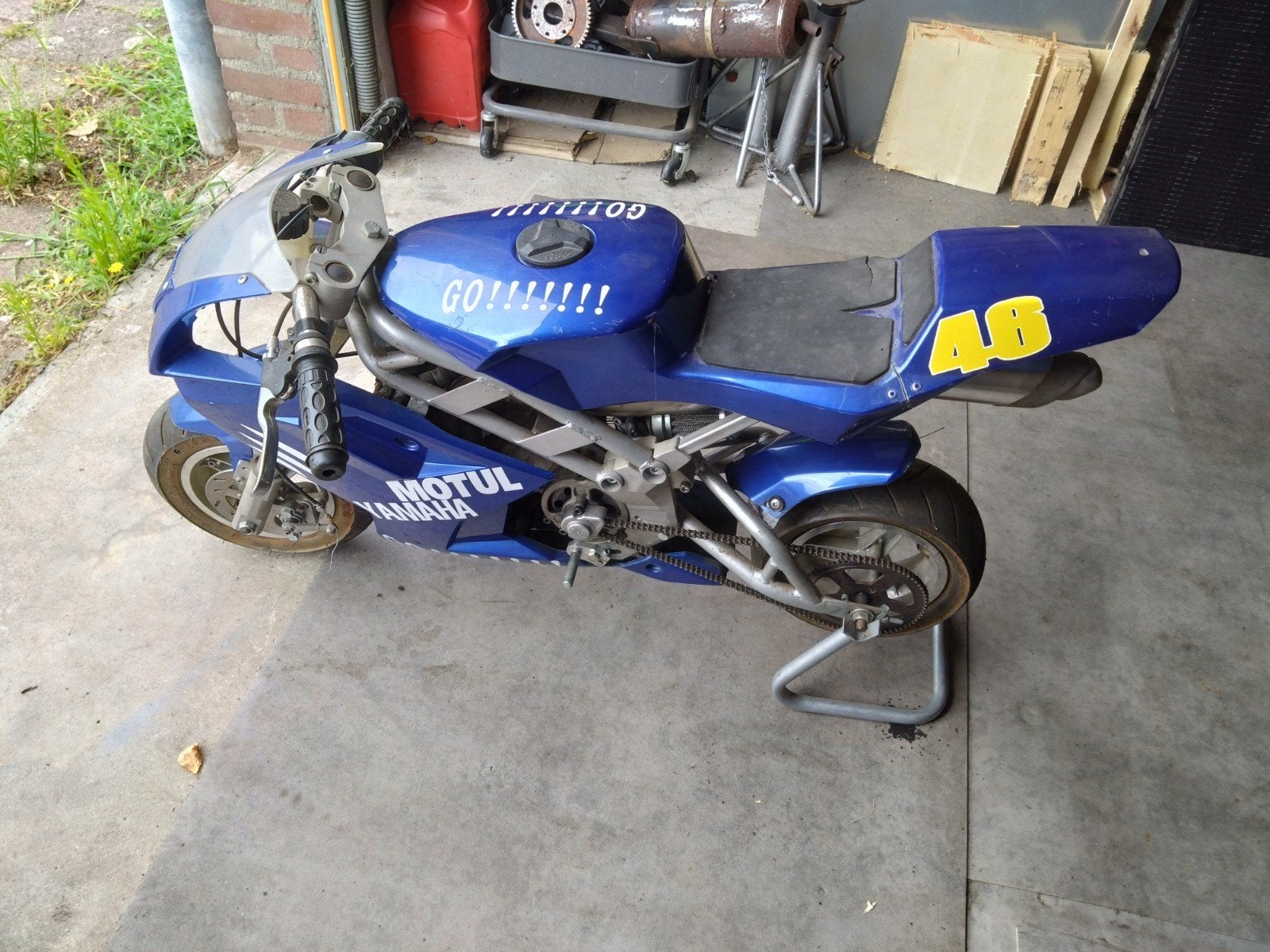te koop blata b1 watergekoelde minibike, Ophalen, Gebruikt, Overige typen, Blata