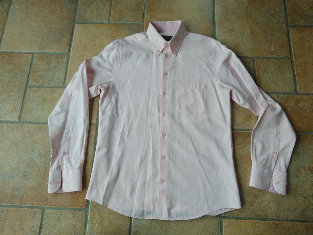 Meyer & Meyer overhemd maat M, Meyer & Meyer, Zo goed als nieuw, Roze, Halswijdte 39/40 (M)