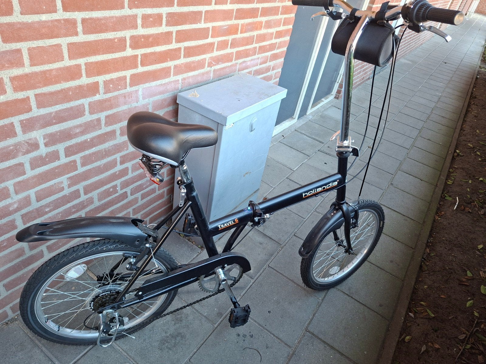 vouwfiets, Ophalen, Gebruikt