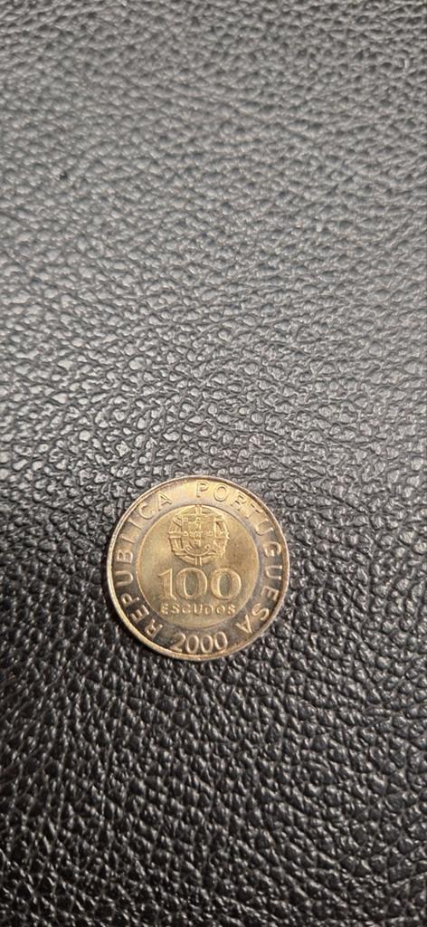 Portugal 100 escudos 2000, Ophalen of Verzenden, Overige landen