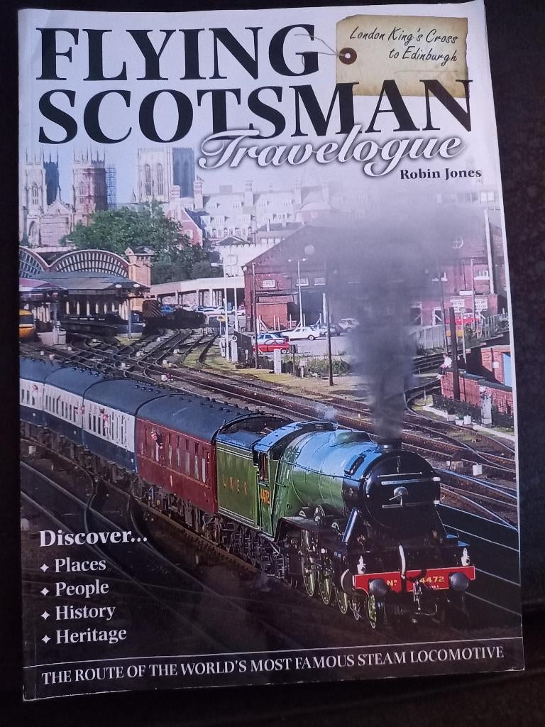 Boek: flying scotsman treinen, Ophalen of Verzenden, Nieuw, Trein, Boek of Tijdschrift