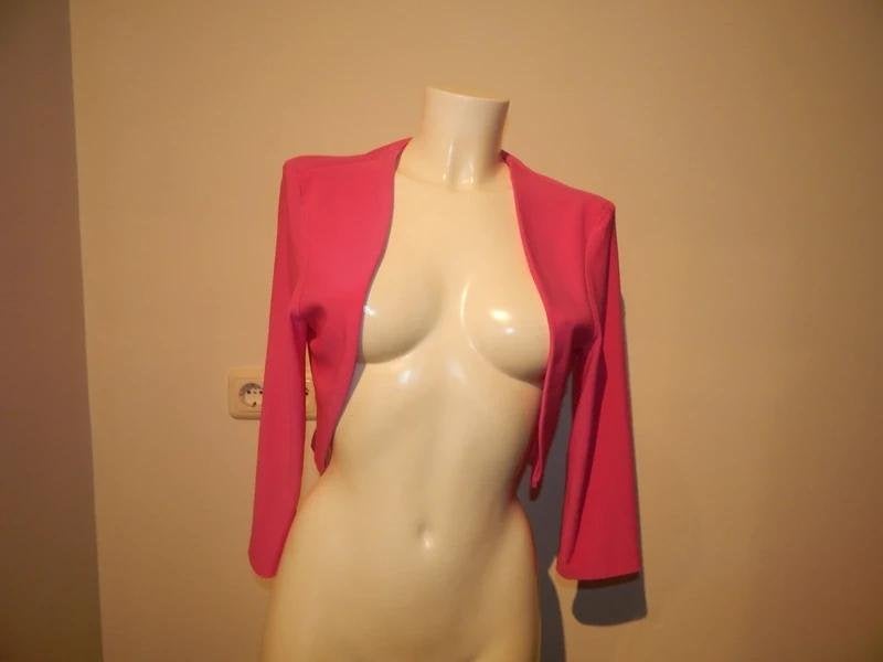 Joseph Ribkoff stretch vest jasje fucia cyclaam roze D40