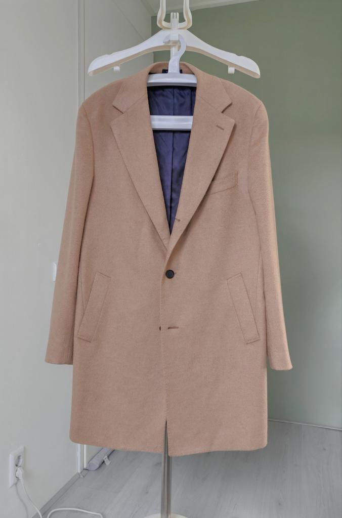 Suitsupply vicenza Pure Baby Camelhair overcoat - Size 54 L, Maat 52/54 (L), Bruin, Verzenden, Nieuw