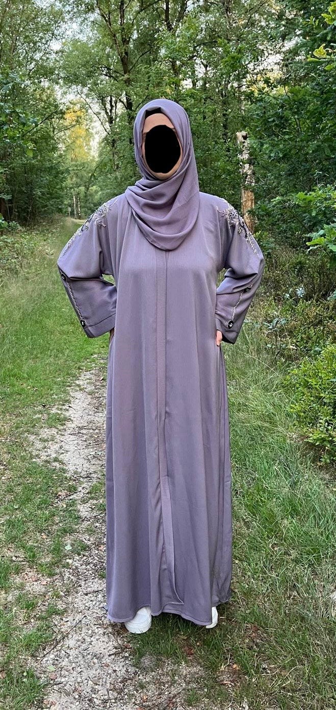 Nieuwe jurk dames grijs uit Dubai, Ophalen of Verzenden, Nieuw, Grijs, Overige typen