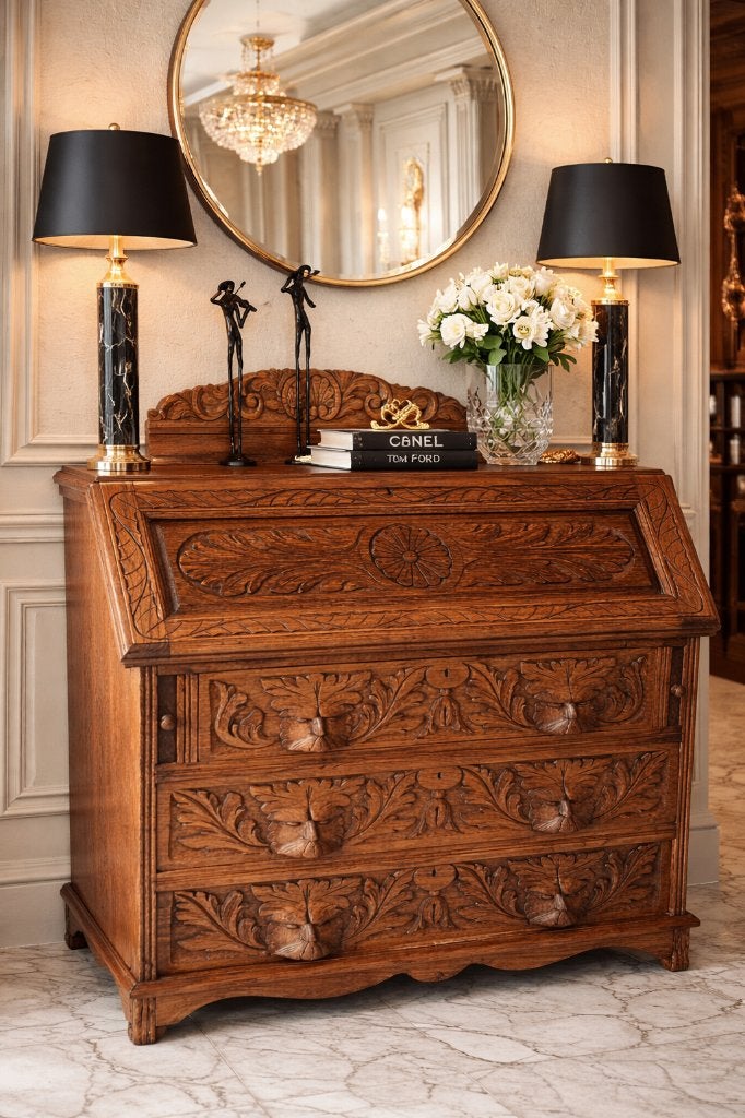 Prachtige sfeervolle exclusieve secretaire 1920, Ophalen, Zo goed als nieuw