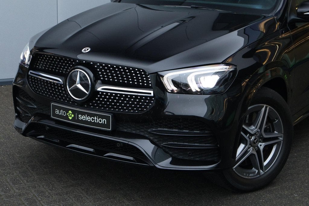 Mercedes-Benz GLE-klasse 350 e 4MATIC AMG line, Auto's, Mercedes-Benz, Gebruikt, 4 cilinders, Zwart, Bedrijf