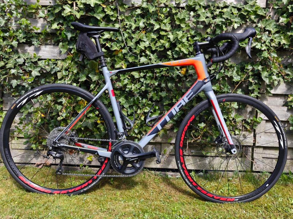 Cube Attain Pro, CARBON frame. Maat 60., Fietsen en Brommers, Gebruikt, Aluminium, 57 tot 61 cm, Meer dan 20 versnellingen