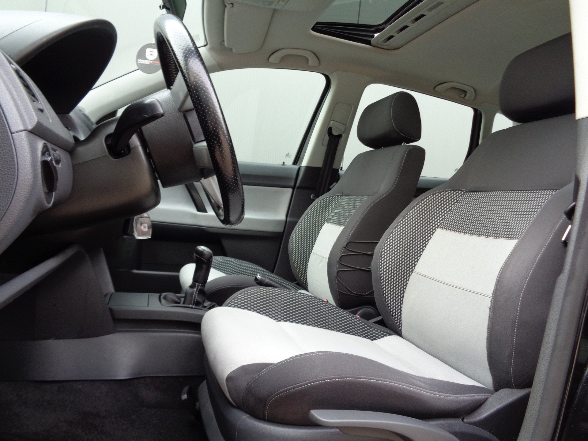 Volkswagen Polo 1.2-12V Cross,Airco,Sportstoelen,Open dak!, Auto's, Voorwielaandrijving, 1057 kg, 1198 cc, Zwart