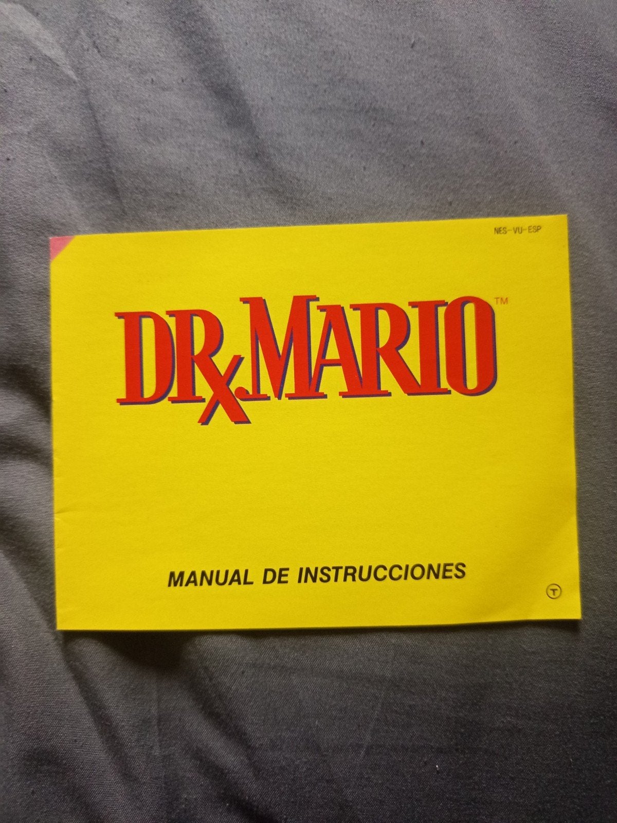 Dr Mario Nes handleiding, Spelcomputers en Games, Games | Nintendo NES, Avontuur en Actie, Gebruikt, Verzenden, 1 speler