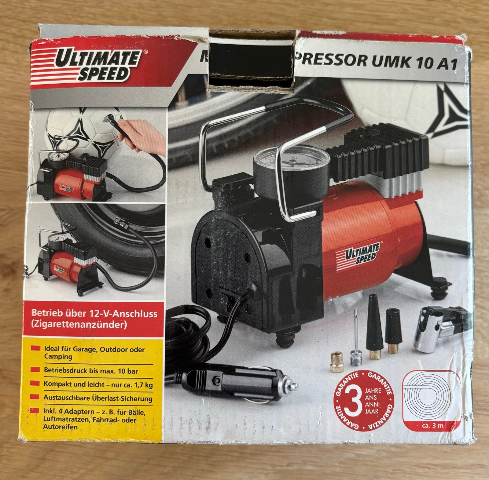 Ultimate Speed Compressor UMk 10 A1 - 12V, Ophalen of Verzenden, Zo goed als nieuw