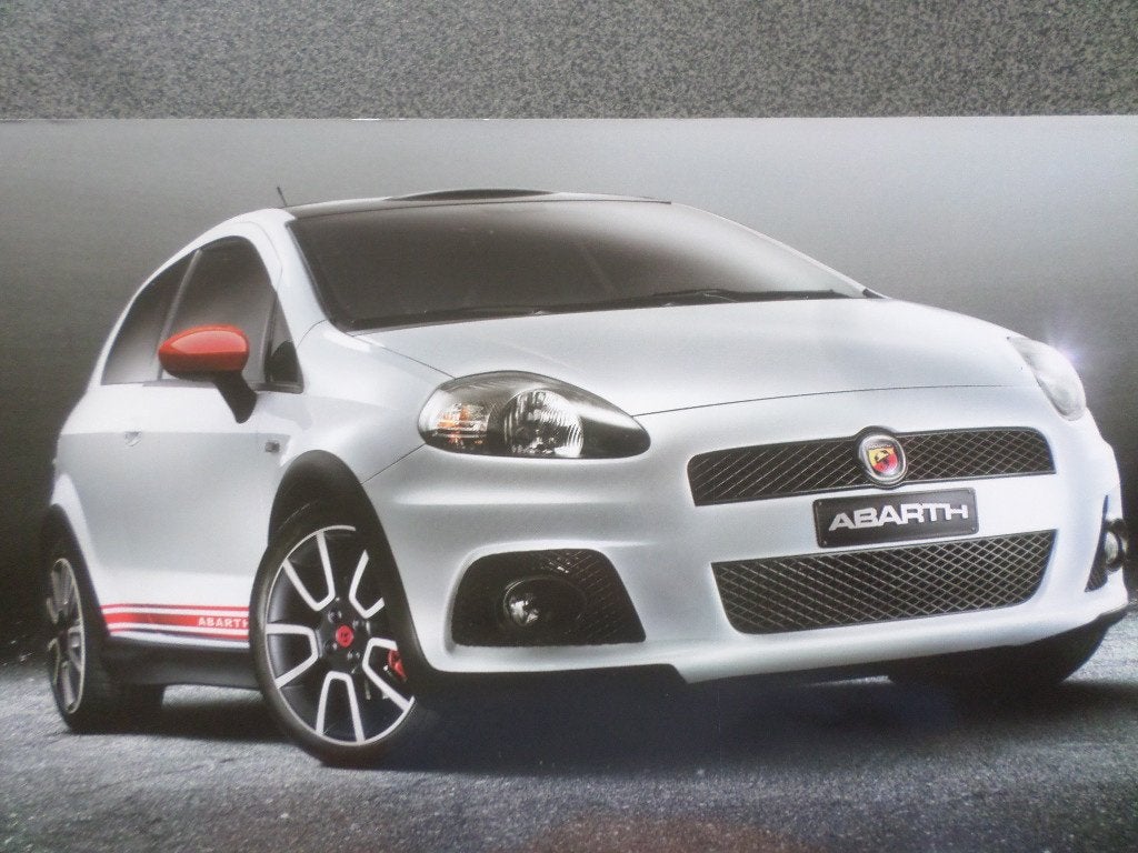 Fiat Abarth Grande Punto Brochure, Ophalen of Verzenden, Zo goed als nieuw, Overige merken
