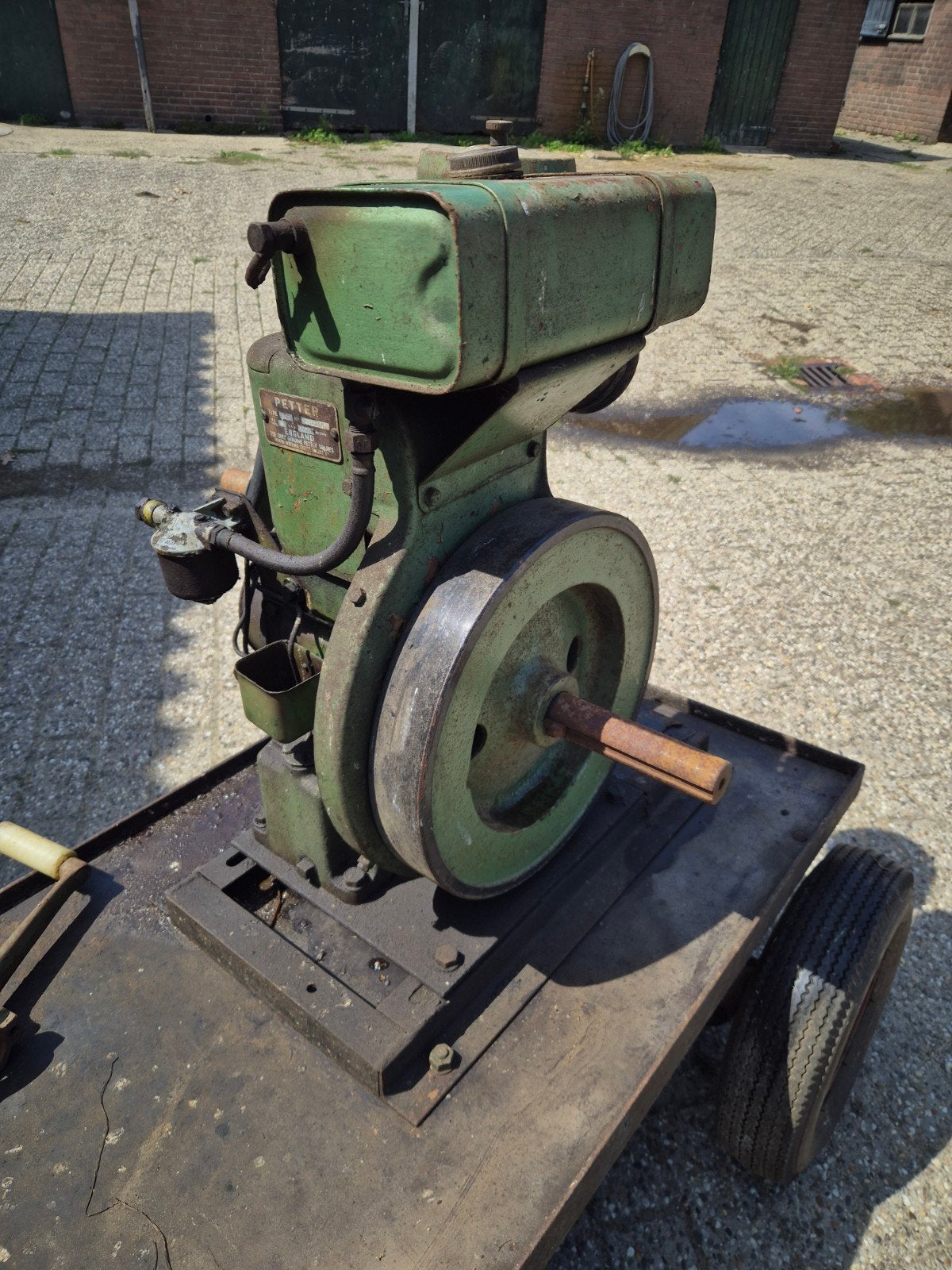 Petter stationaire motor, Ophalen, Gebruikt, Dieselmotor, Minder dan 1400 rpm