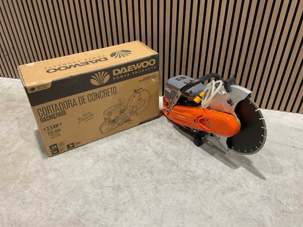 Daewoo DACNQ740S Betonzaag‼️, Doe-het-zelf en Verbouw, Gereedschap | Zaagmachines, Ophalen, Overige typen, Nieuw, 1200 watt of meer