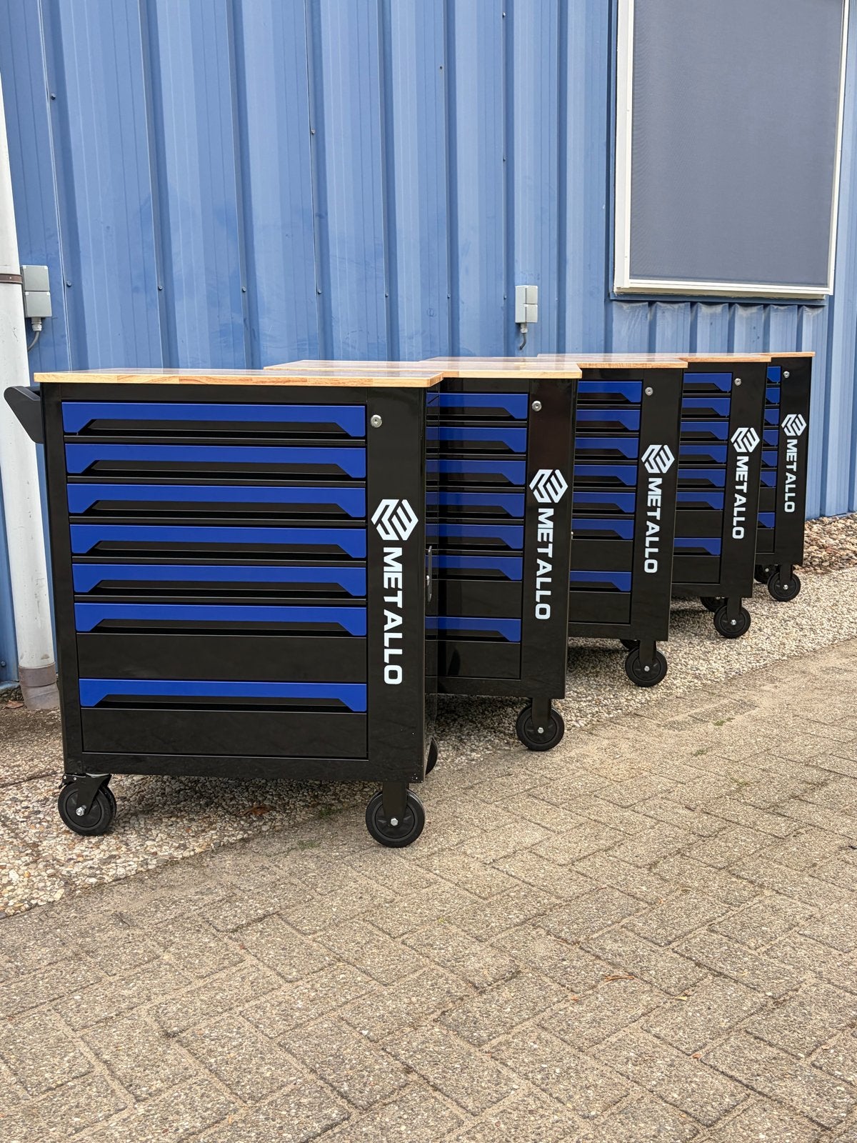 Metallo Gereedschapswagen Gevuld - Hoogmodel 99cm Nieuw, Ophalen, Gevuld, Nieuw