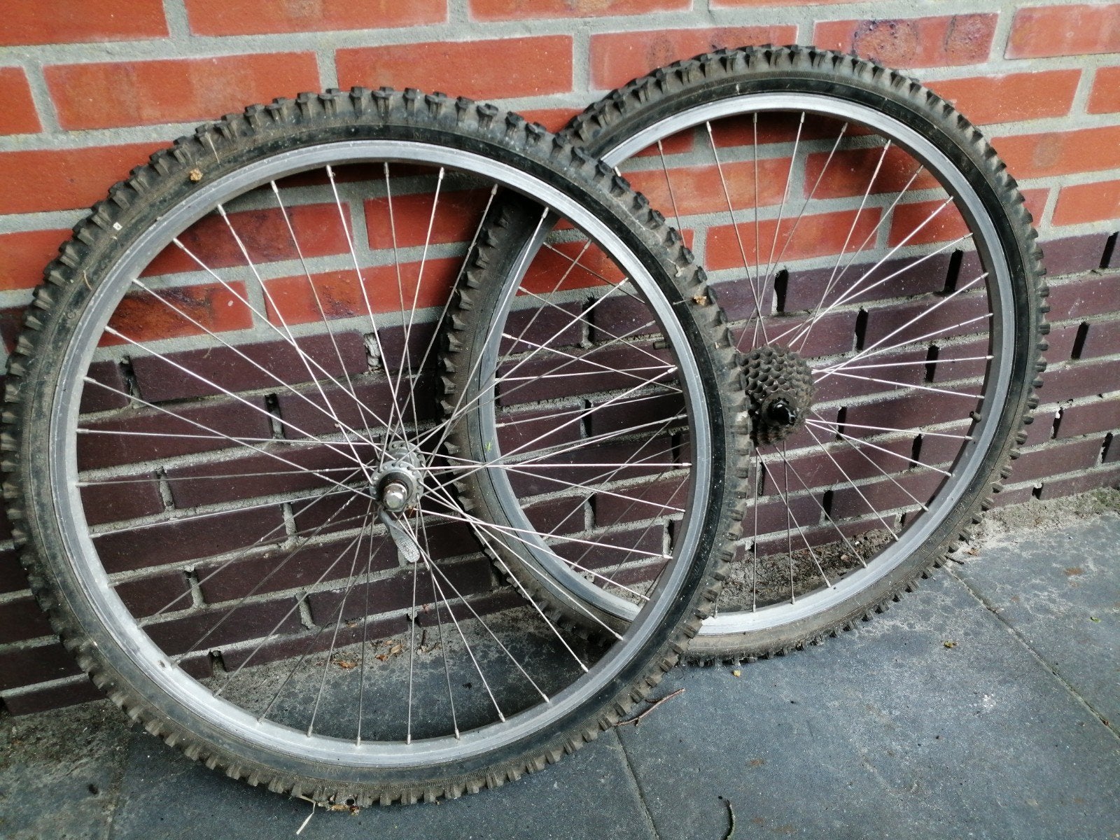 26 inch alu. Velg voor atb., Ophalen