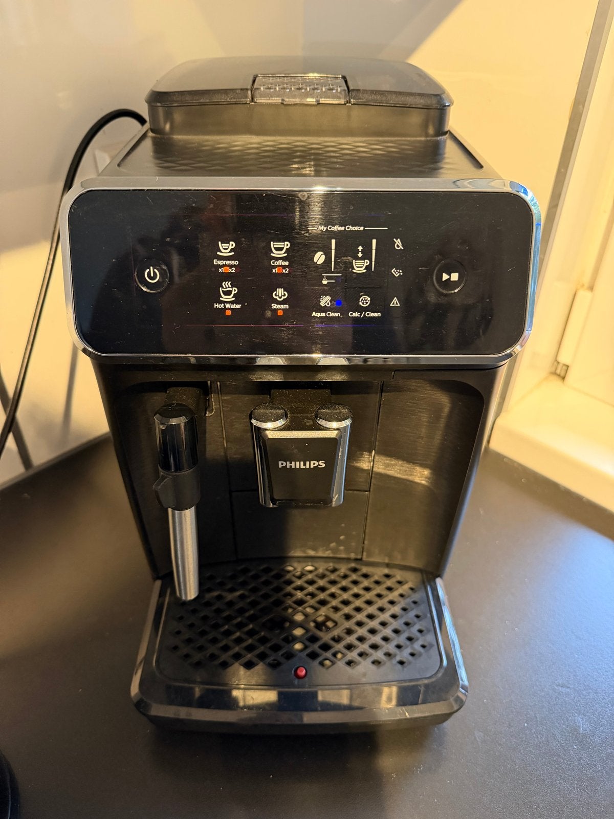 Philips volautomatische espressomachine, Ophalen, Afneembaar waterreservoir, Gebruikt, Espresso apparaat