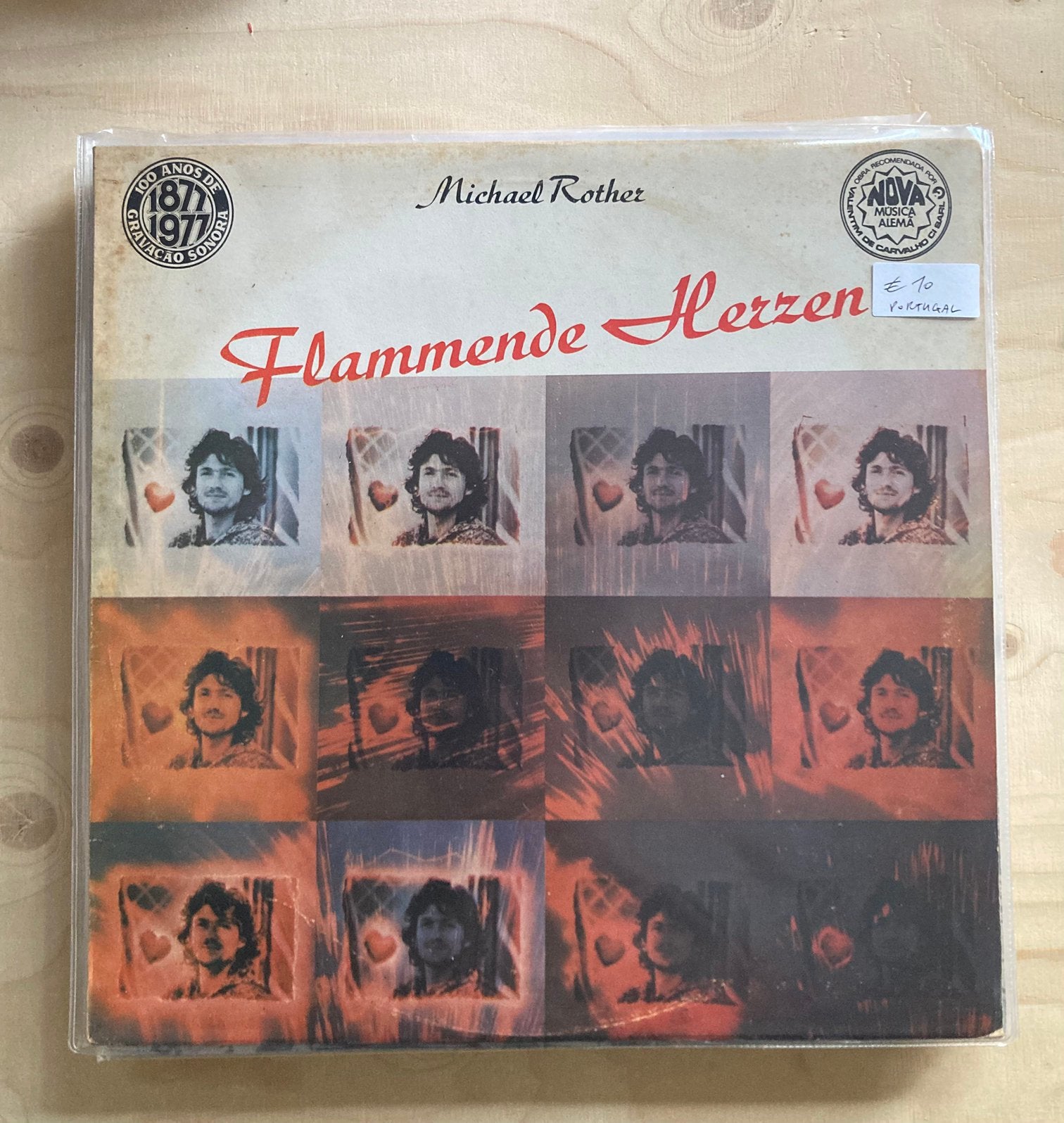 Michael Rother - Flammende Herzen Portugal Neu! Krautrock, Ophalen of Verzenden, Zo goed als nieuw, Overige formaten, Poprock