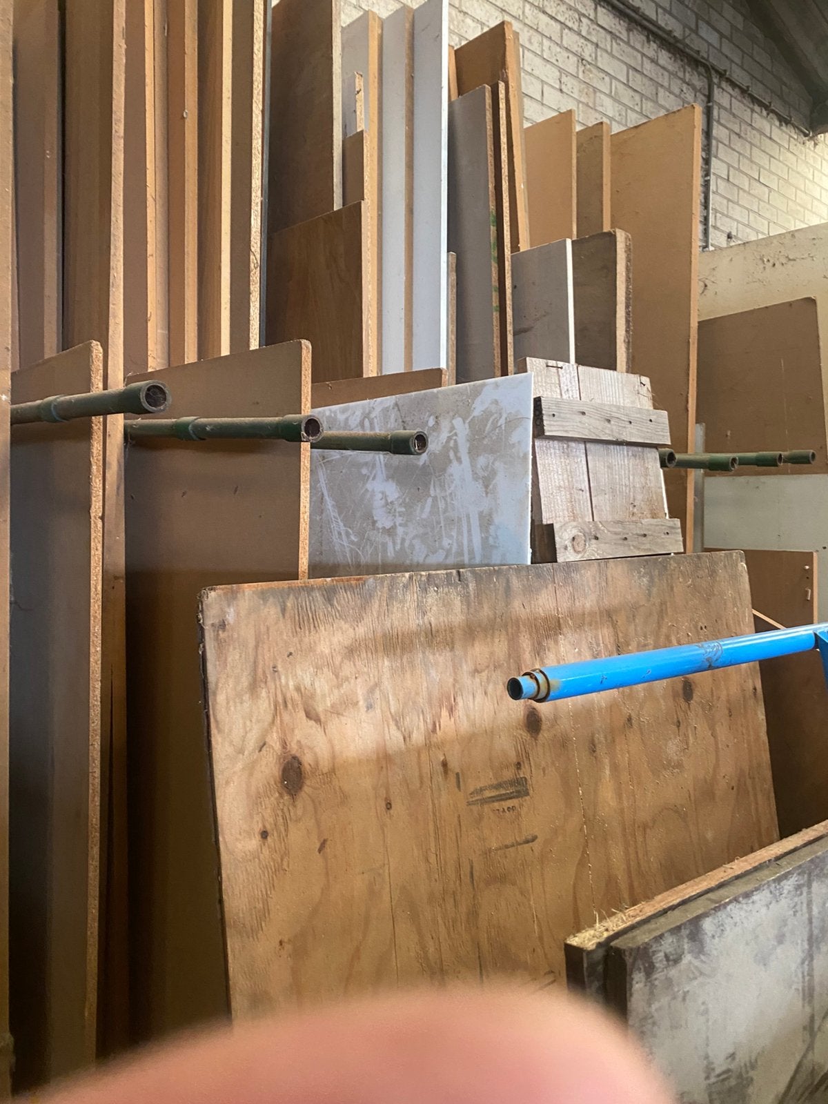 houten platen balken panlatten deuren ramen etc, Doe-het-zelf en Verbouw, Hout en Planken, Ophalen, Overige typen, 50 mm of meer