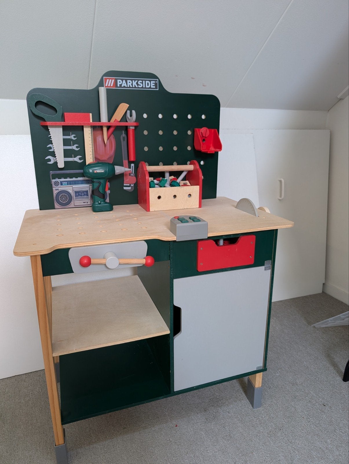 Parkside houten werkbank voor kinderen, Ophalen, Zo goed als nieuw, Jongen of Meisje